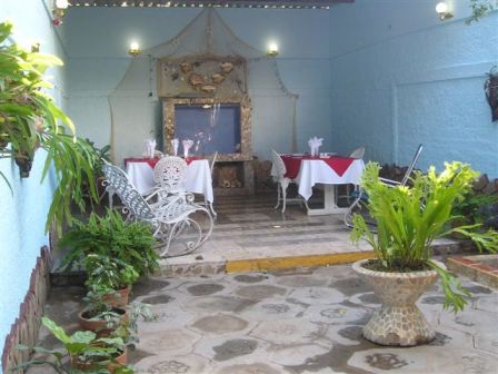 'Patio' Casas particulares are an alternative to hotels in Cuba.